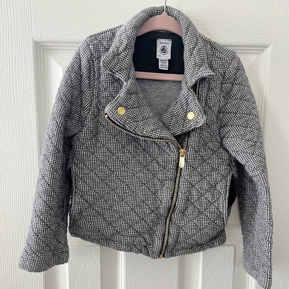 Girl's Petit Bateau Spring  Quilted  Houdstouth Jacket 5 ans / 110cm - Picture 1 of 5